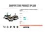 do shopify product upload, add product or product listing